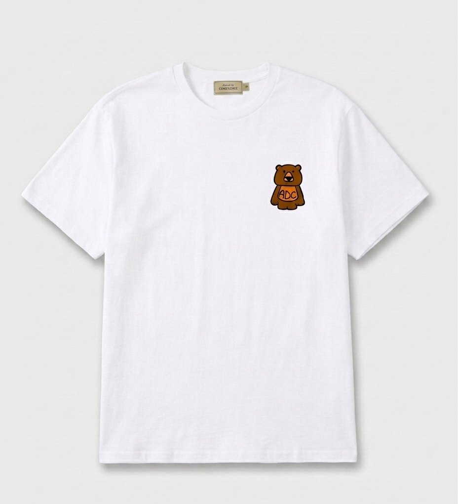 Bearie — Brown Bear tee — front