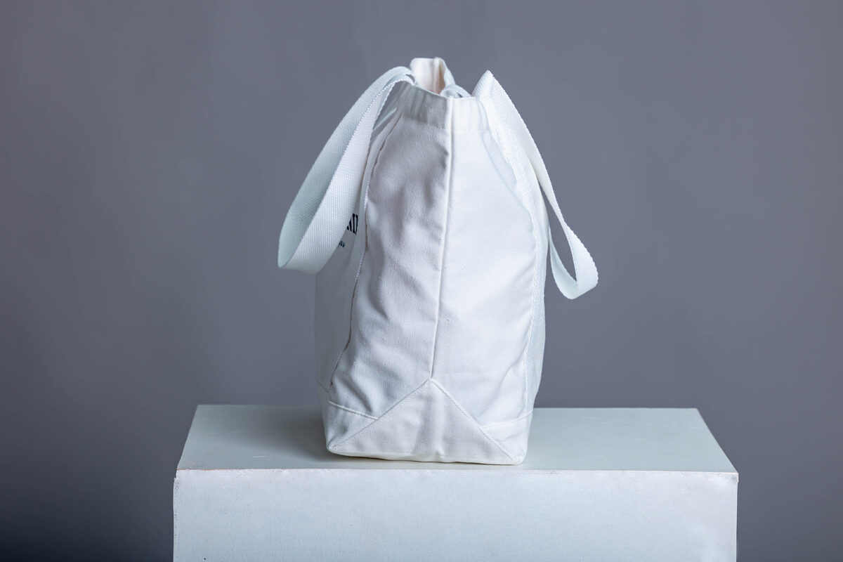 ADC White Tote — detail