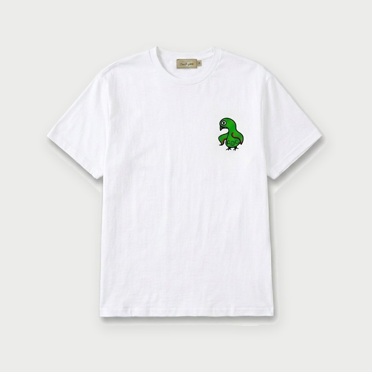Birdie — Green Bird, Animals Camping