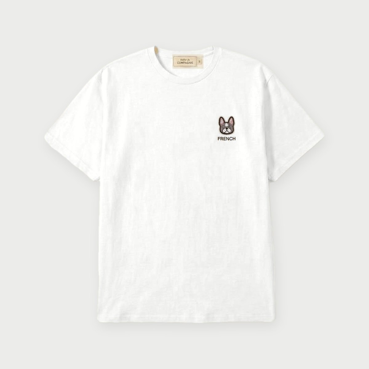 French Bulldog — Animal Breed white tee
