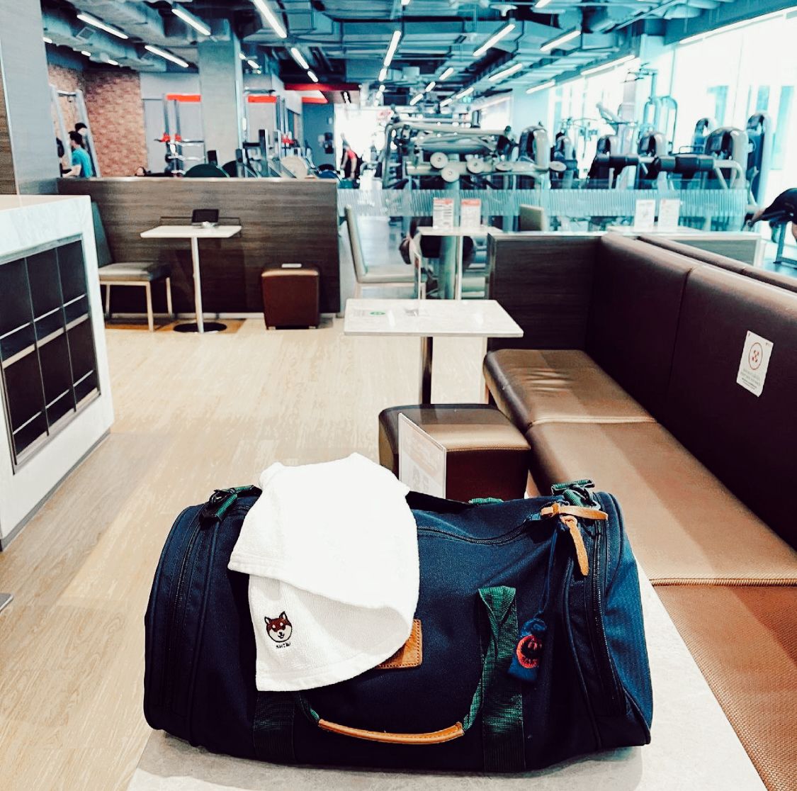 [DRAFT] ADC Shiba Towel — face towel, gym bag